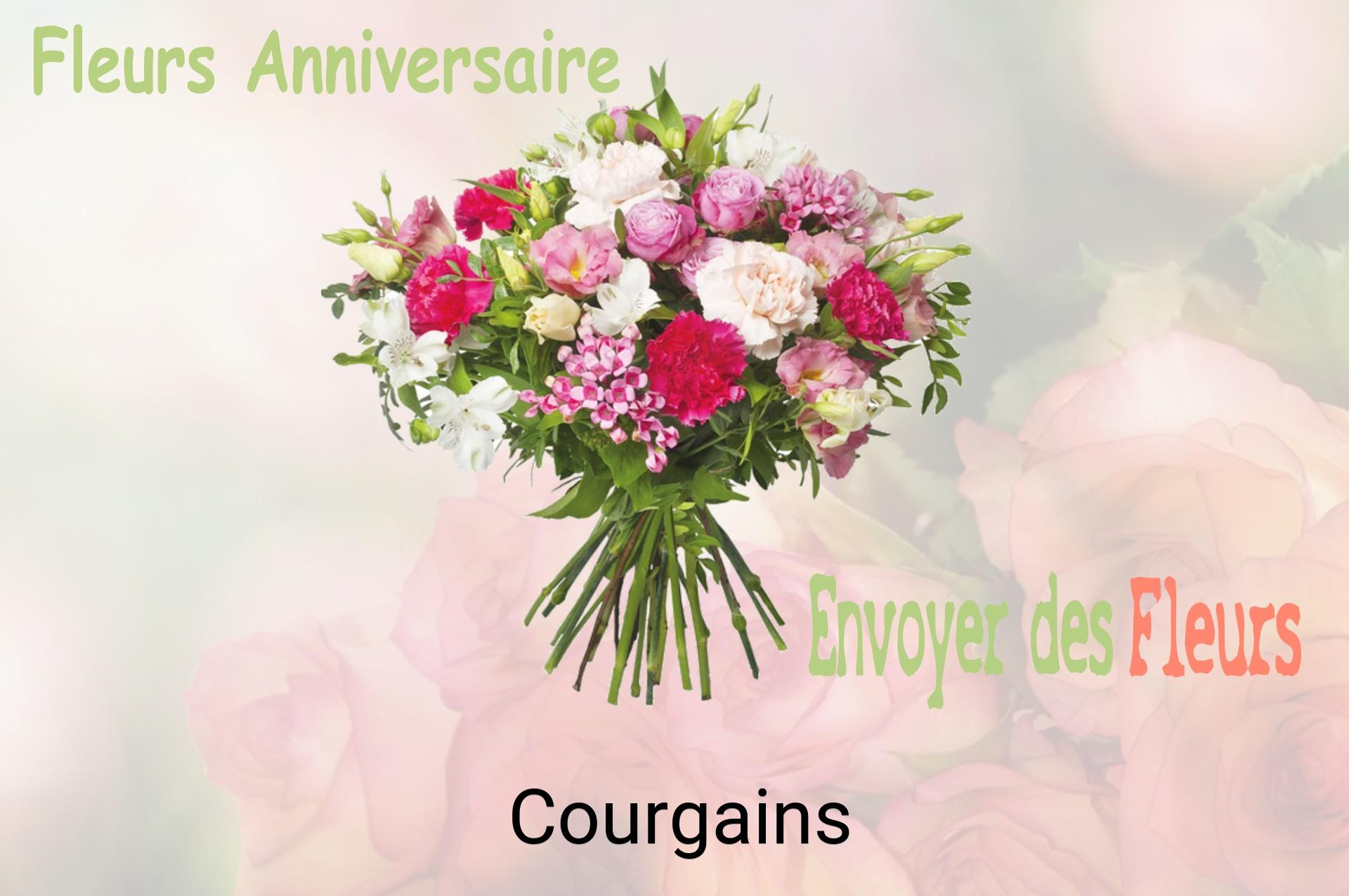 Bouquet de fleurs d’anniversaire livré à Courgains